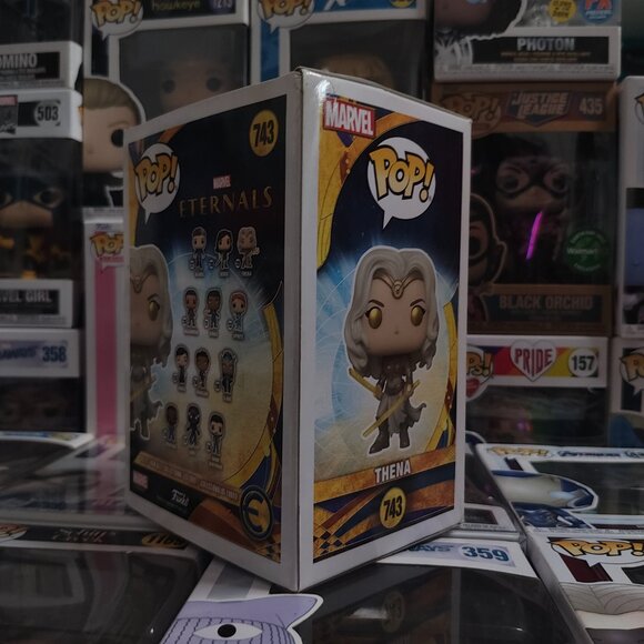 Funko Pop Marvel Eternals Thena 743 Walmart Exclusive - Picture 3 of 7